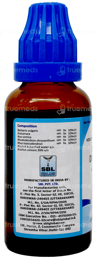 Sbl No 6 Drops 30Ml